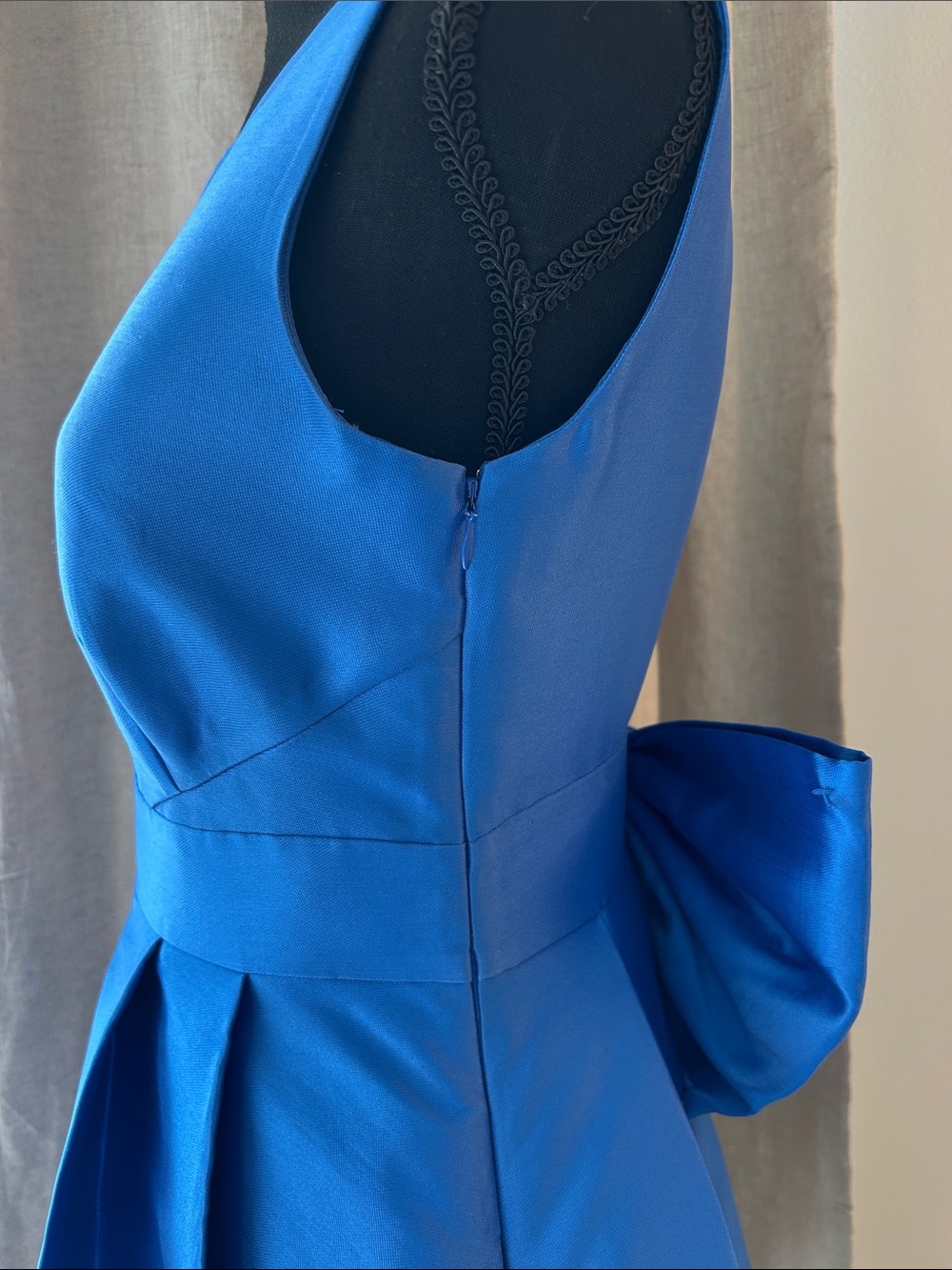 kate spade Vibrant Royal Blue Fit-and-Flare Dress - Picture 4 of 7